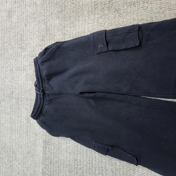 Victoria's Secret Pink Sweatpants Black Elastic Waist Pockets Women’s Small - Picture 6 of 10